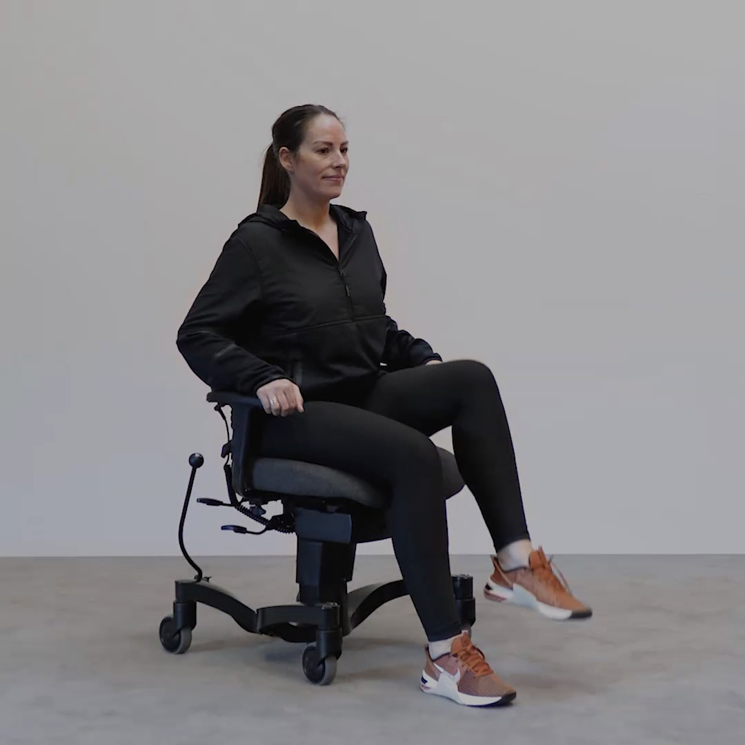 Sitzgymnastik mit VELA - Konditionsübungen und Ausdauer-Training im Sitzen